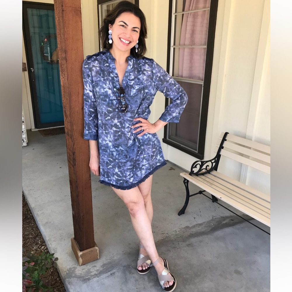 ☀️3 for $25! Bathing suit cover up tunic.